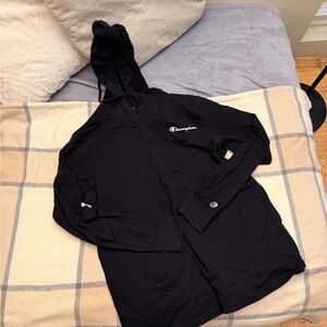Champion Black Hoodie